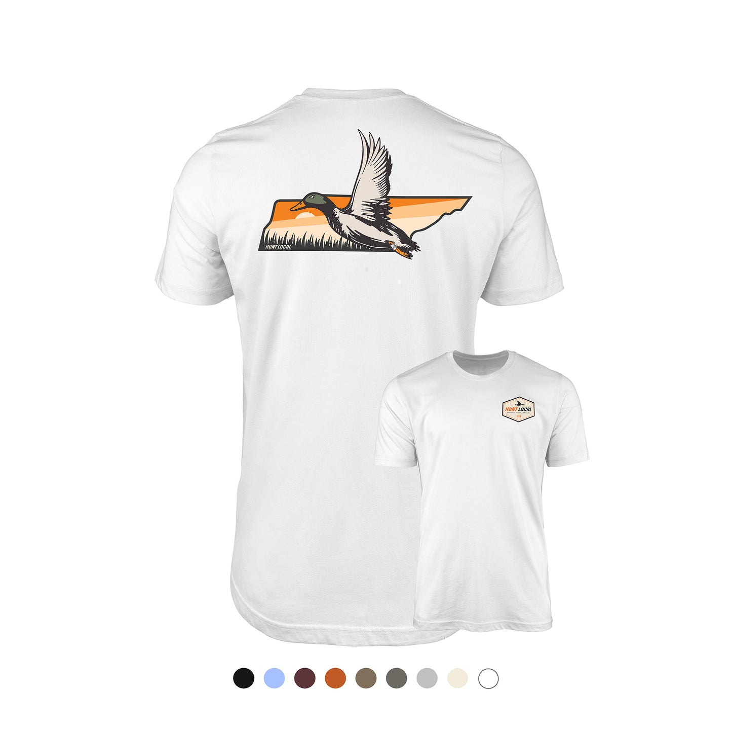 Tennessee - Hunt Local Waterfowl Tee