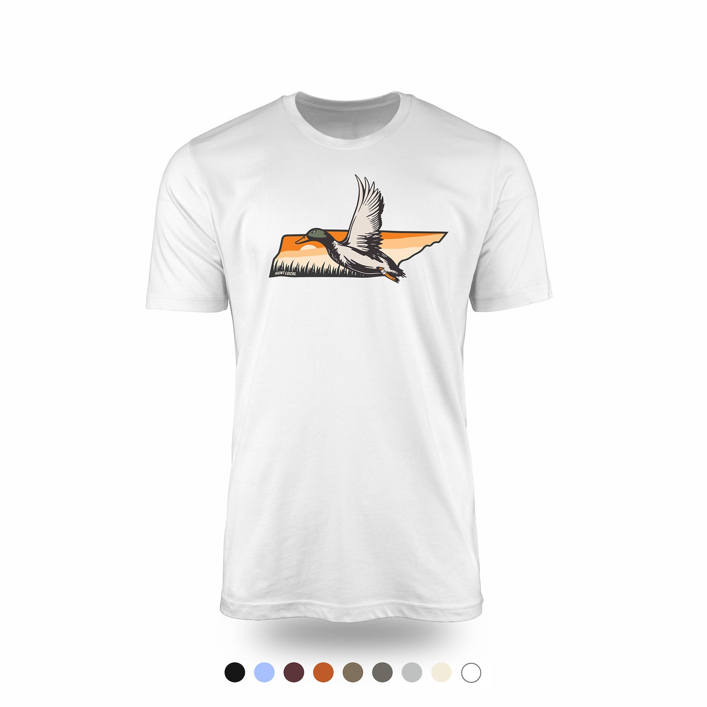 Tennessee - Waterfowl Front Tee