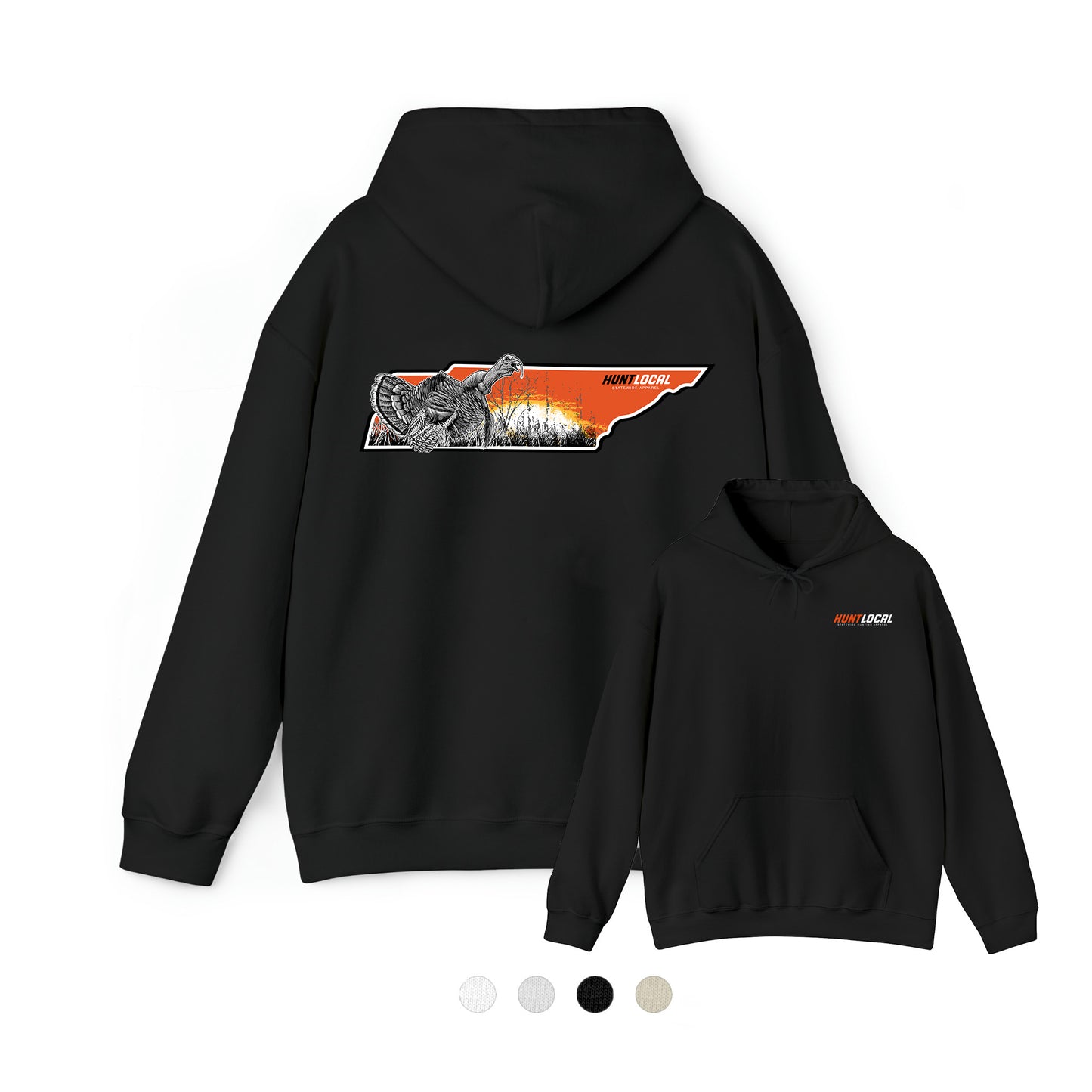 Tennessee - Sunrise Turkey Hoodie (back)