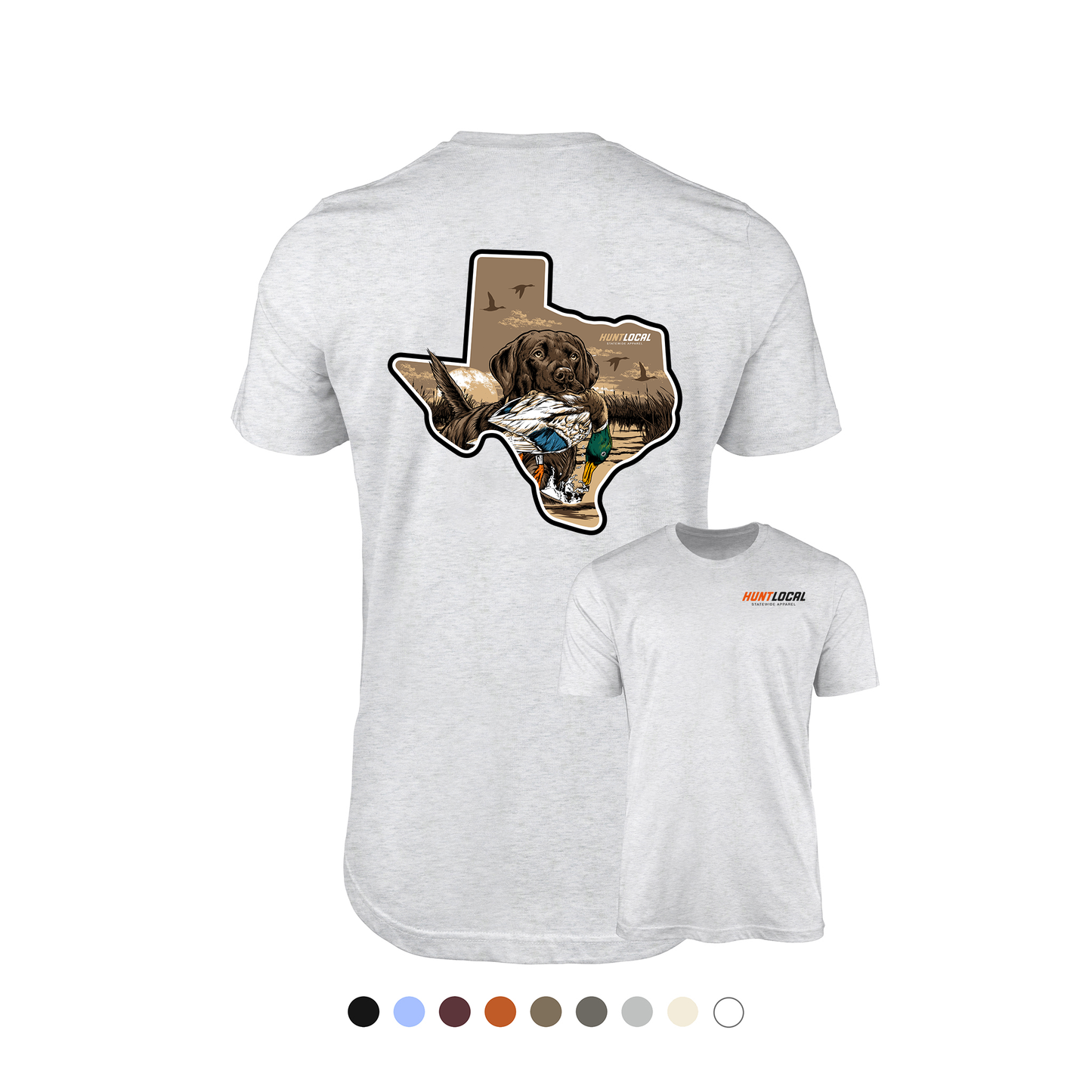 Texas - Waterfowl Lab Tee (back)