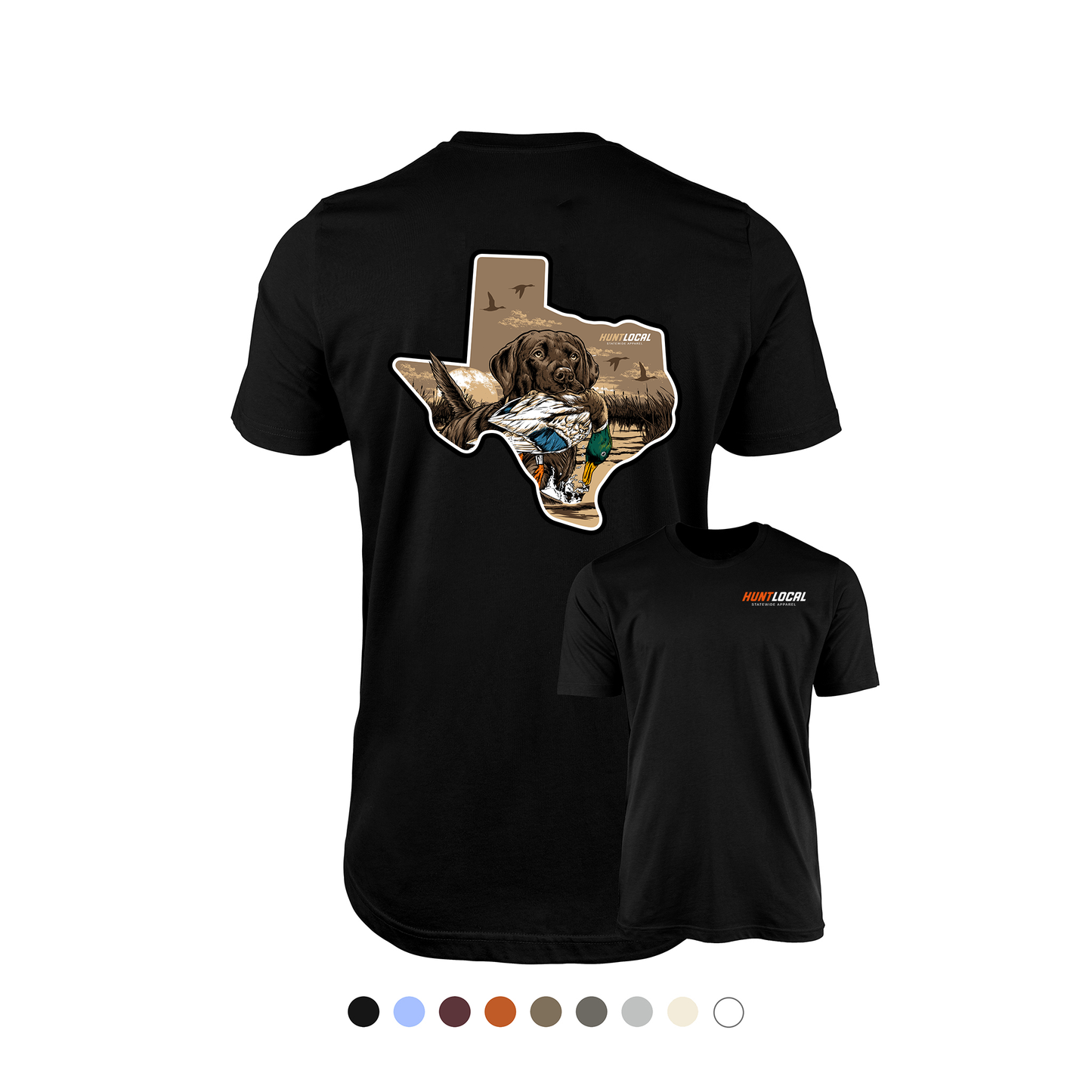 Texas - Waterfowl Lab Tee (back)