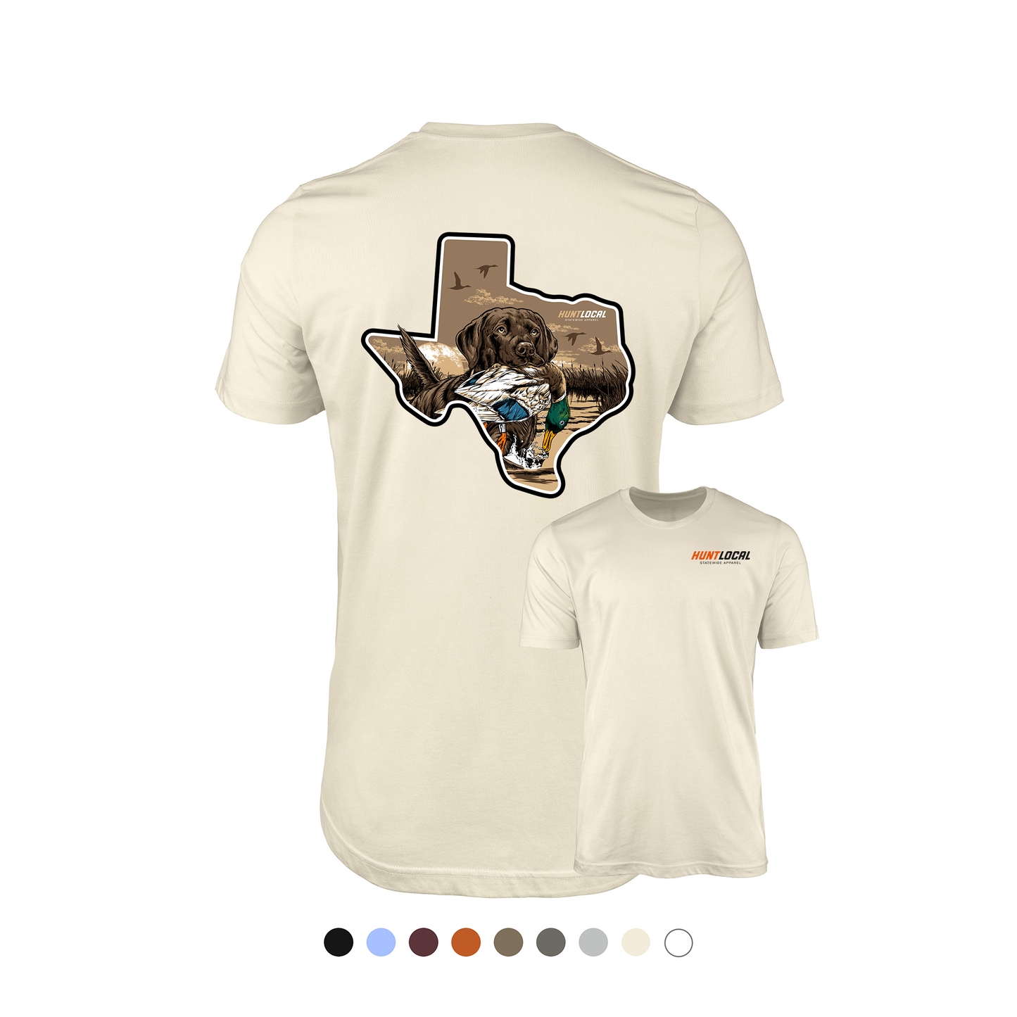 Texas - Waterfowl Lab Tee (back)