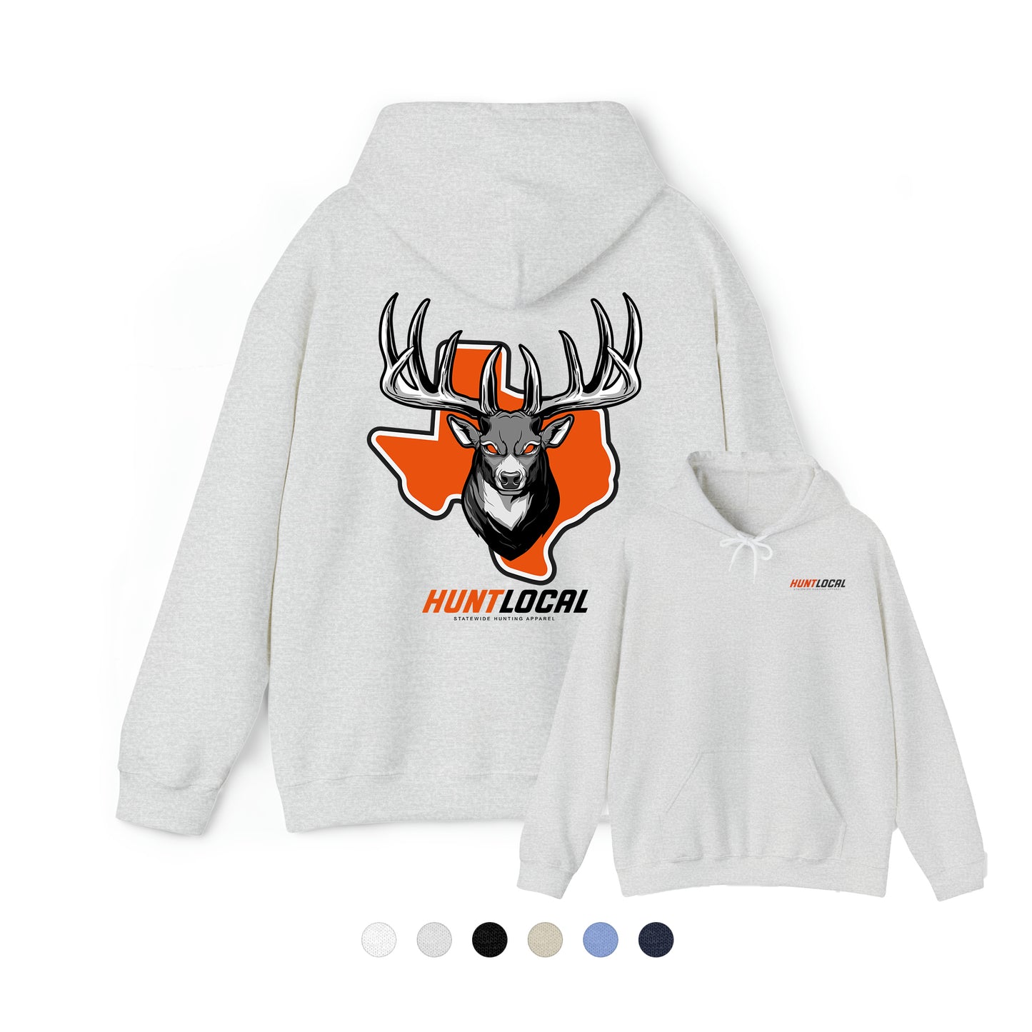 Texas - Alpha Buck Hoodie (back)