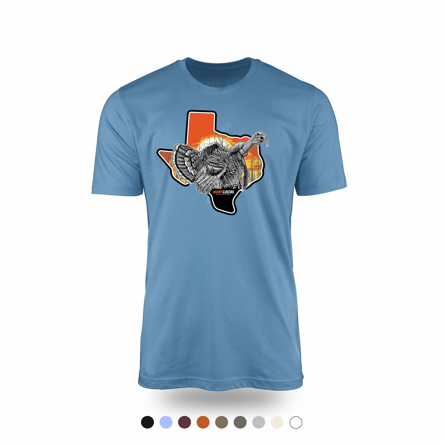 Texas - Sunrise Turkey Tee (front)