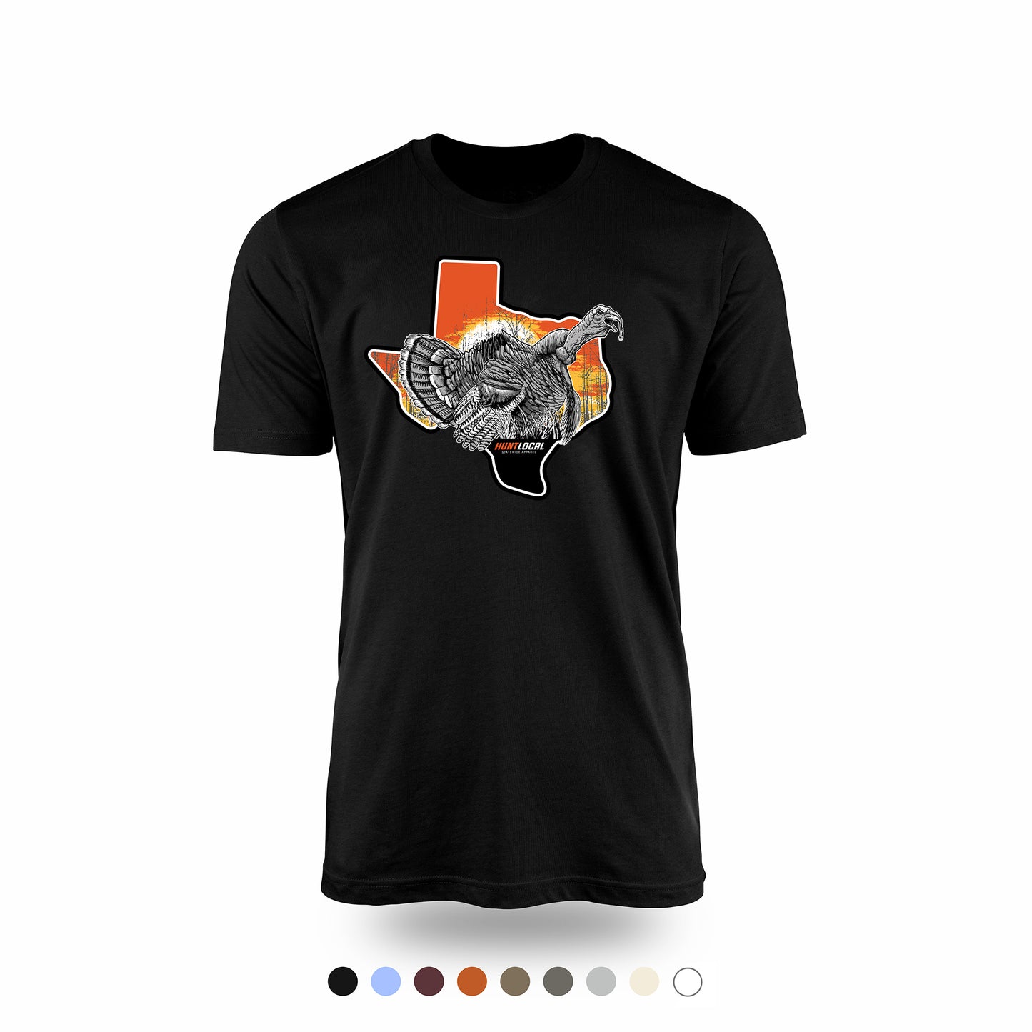 Texas - Sunrise Turkey Tee (front)