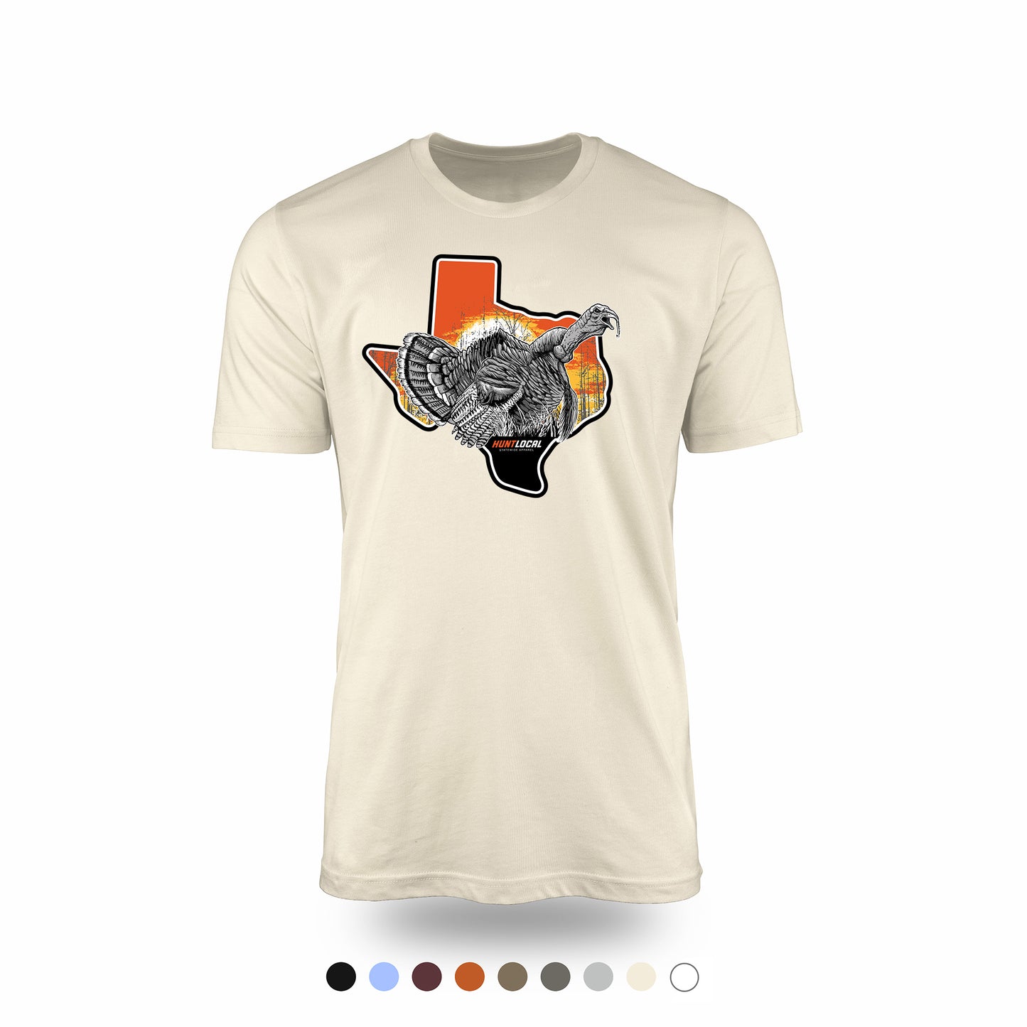 Texas - Sunrise Turkey Tee (front)