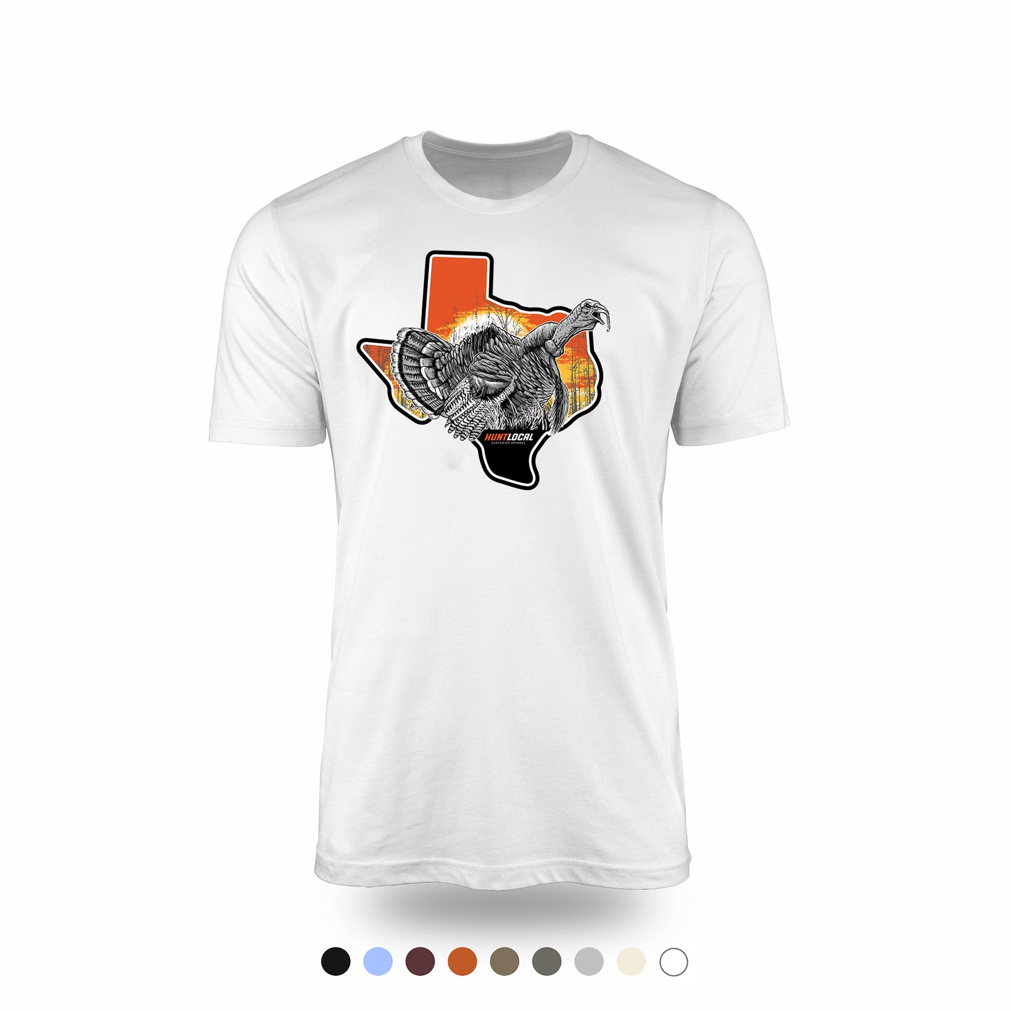 Texas - Sunrise Turkey Tee (front)