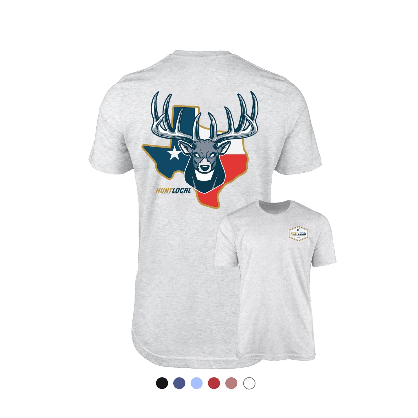 Texas - USA Buck Tee (back)