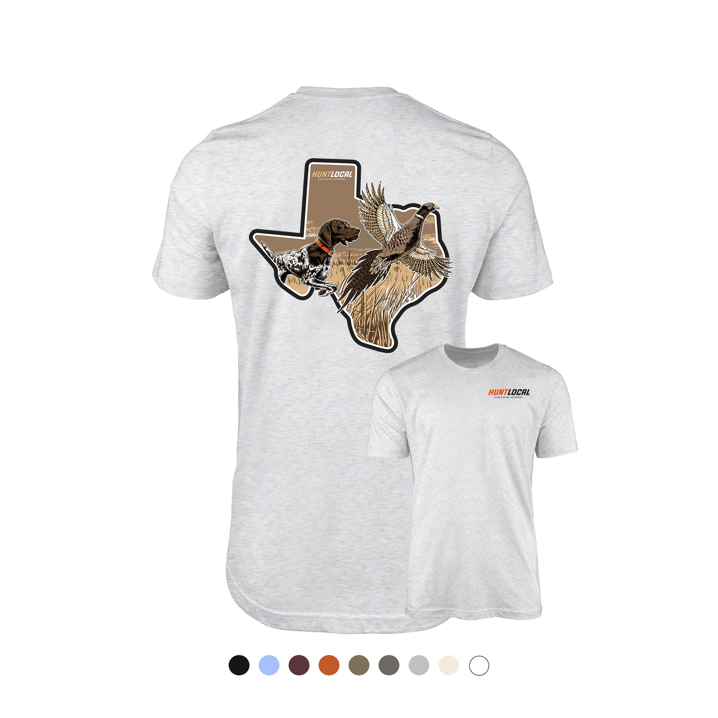 Texas - Upland Bird Dog Tee (back)