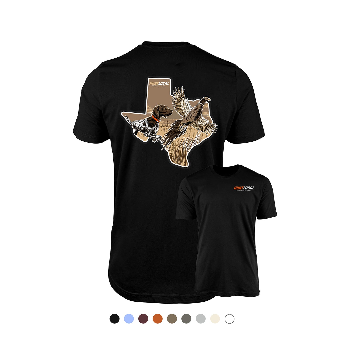 Texas - Upland Bird Dog Tee (back)