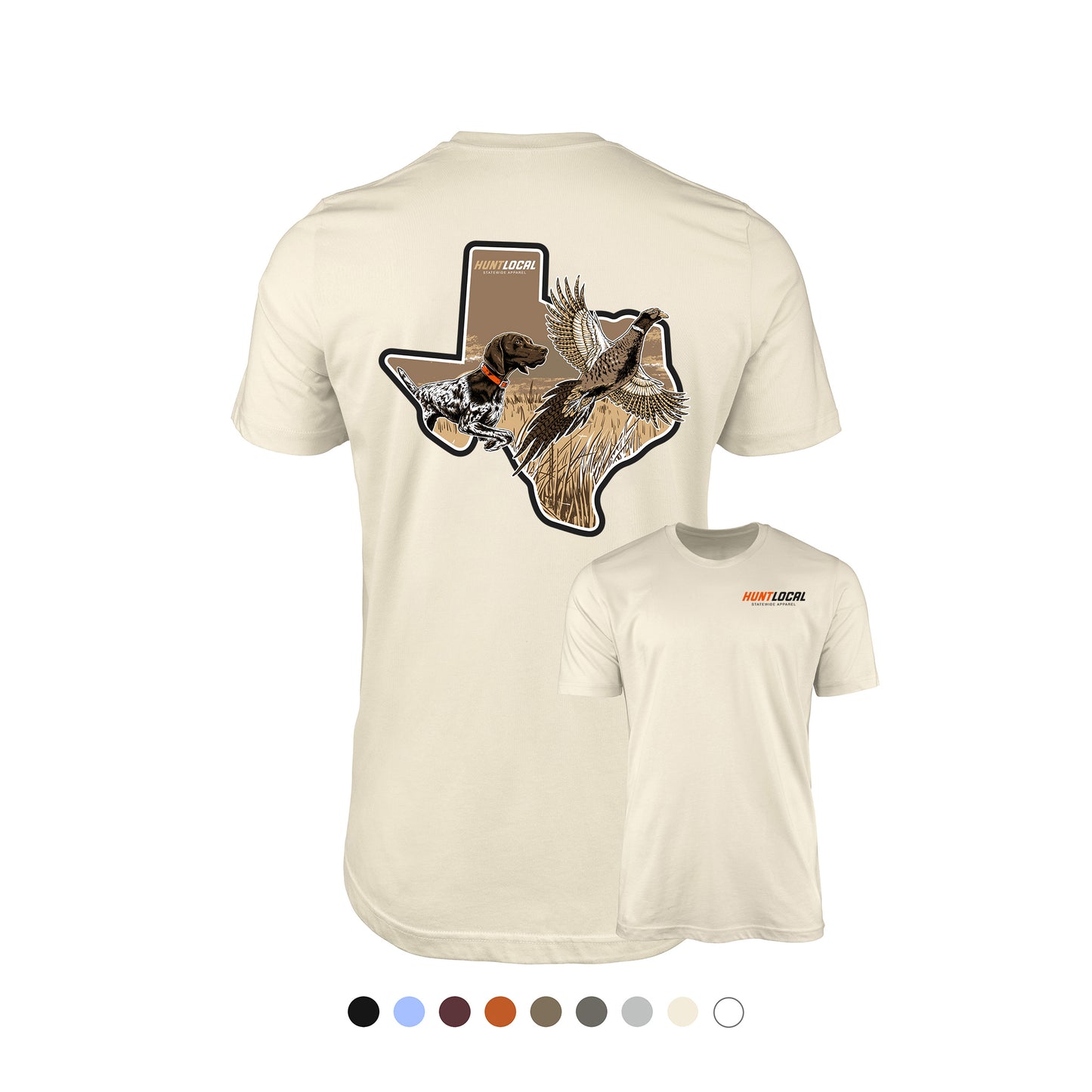 Texas - Upland Bird Dog Tee (back)