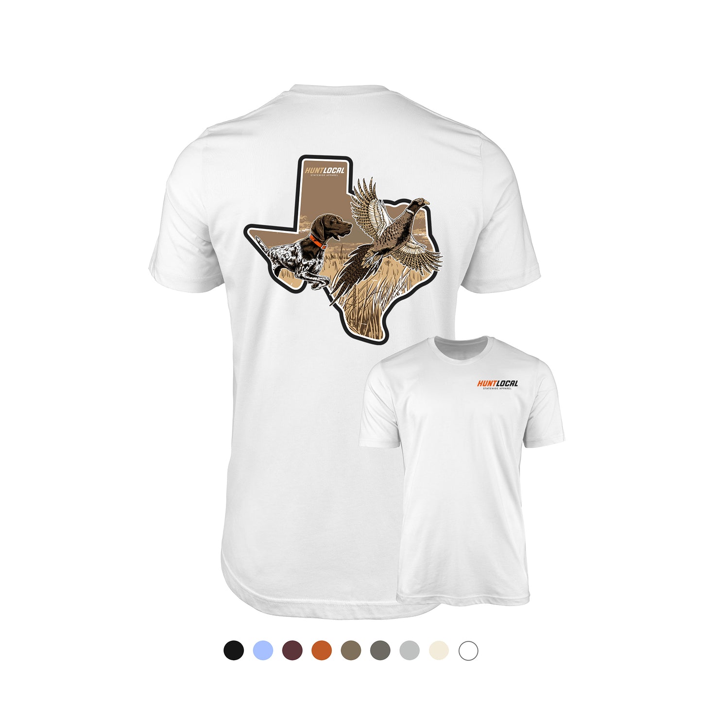 Texas - Upland Bird Dog Tee (back)