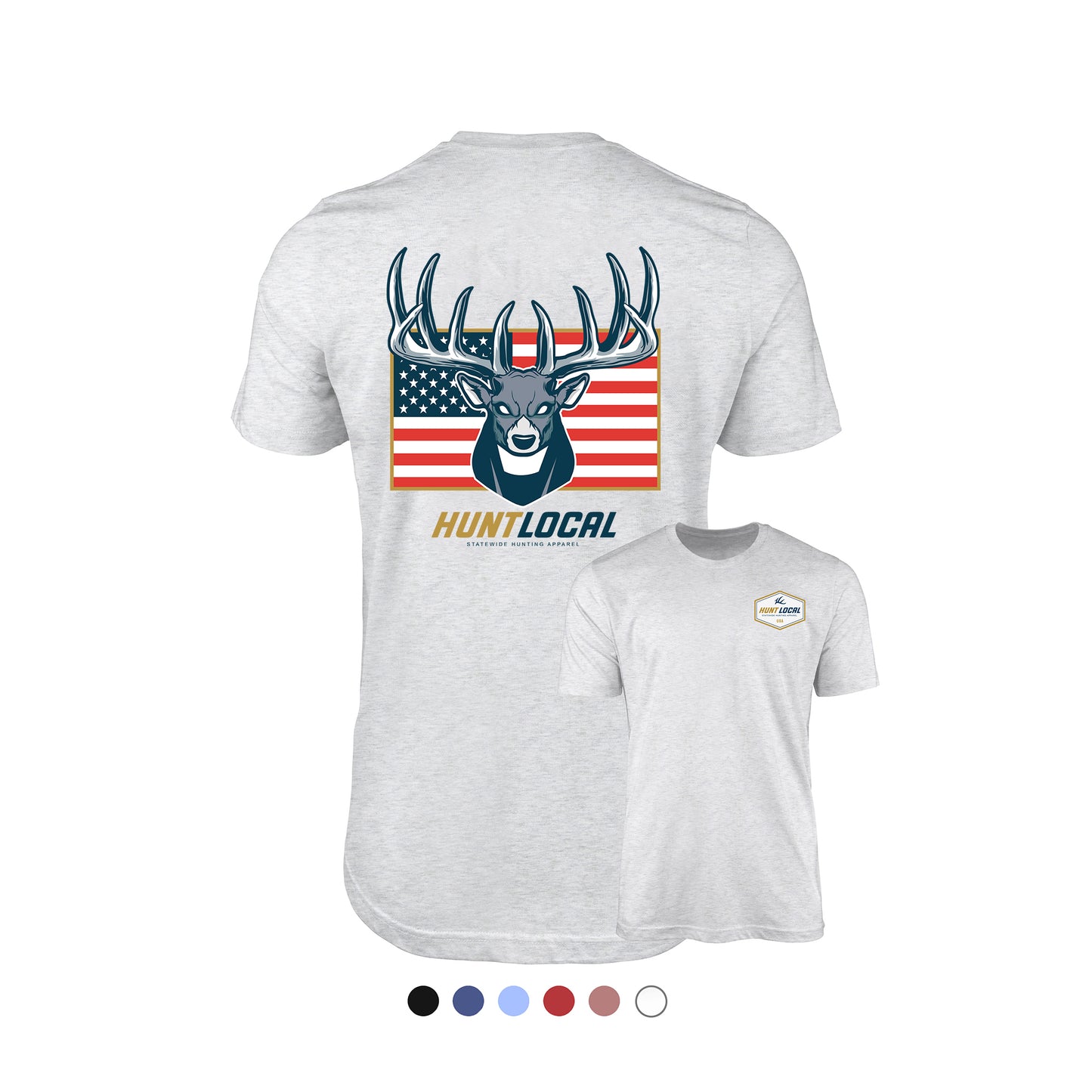 USA - Patriot Buck Tee (back)