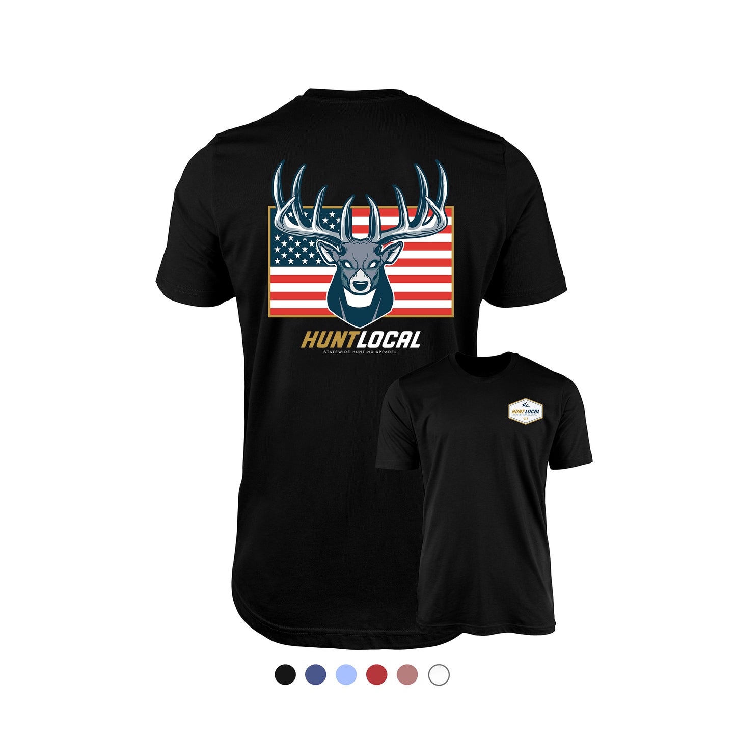 USA - Patriot Buck Tee (back)
