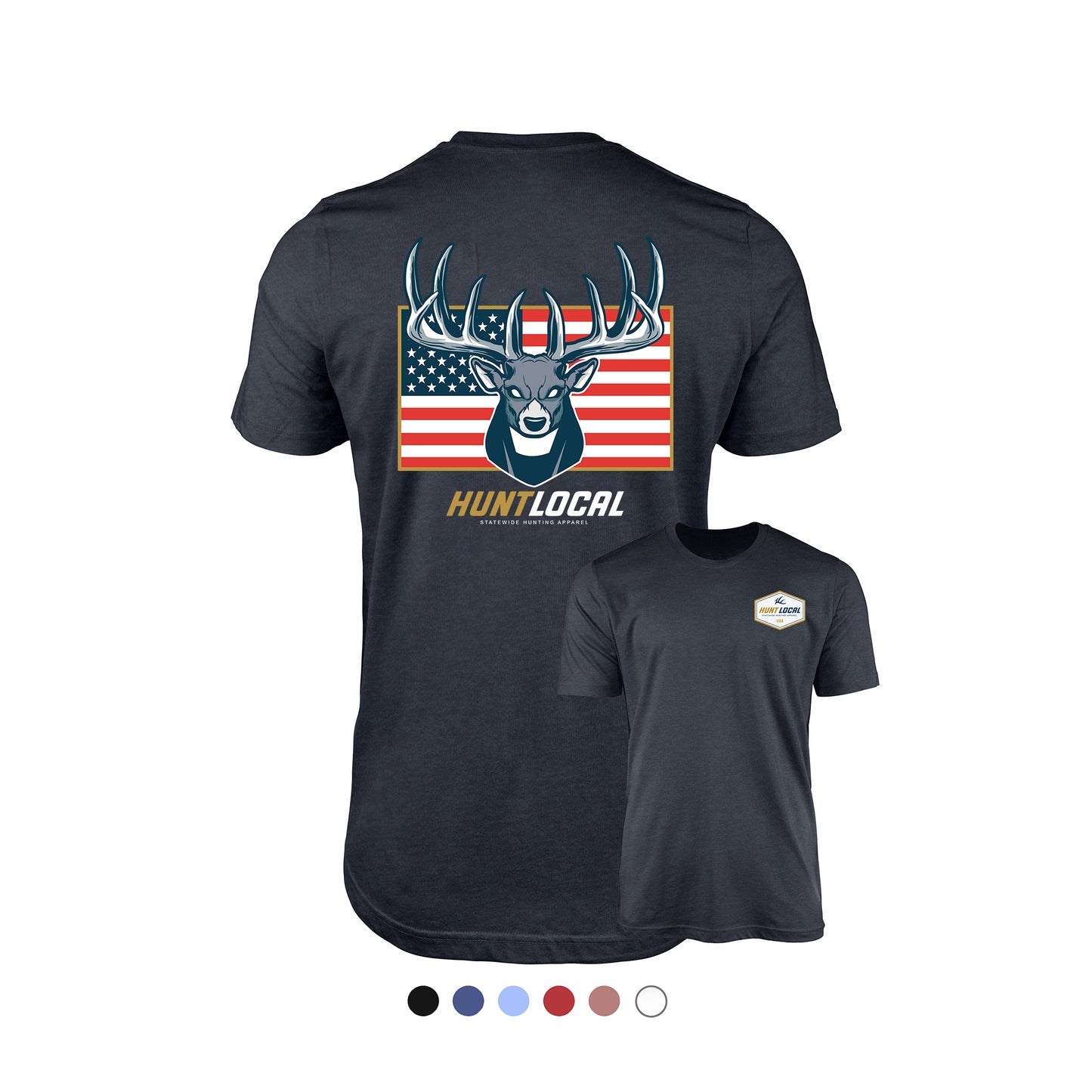 USA - Patriot Buck Tee (back)