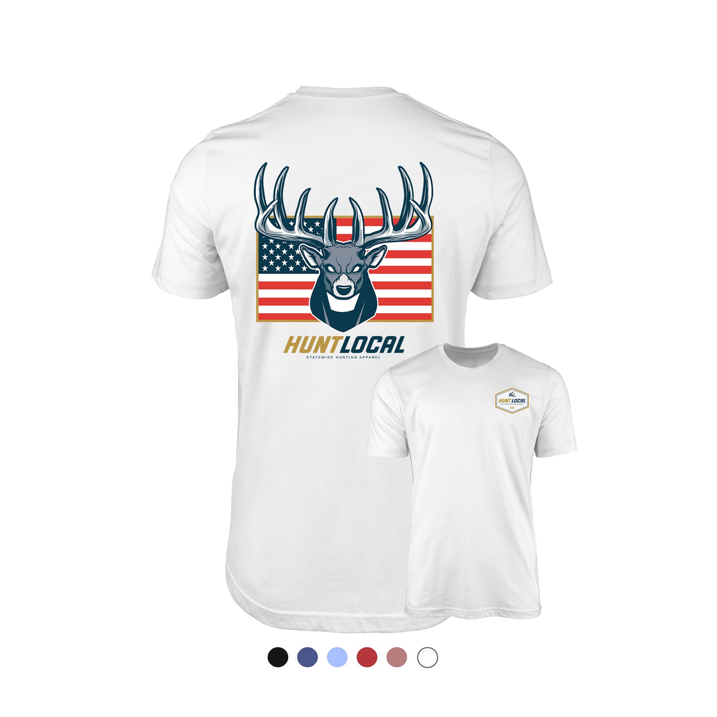 USA - Patriot Buck Tee (back)