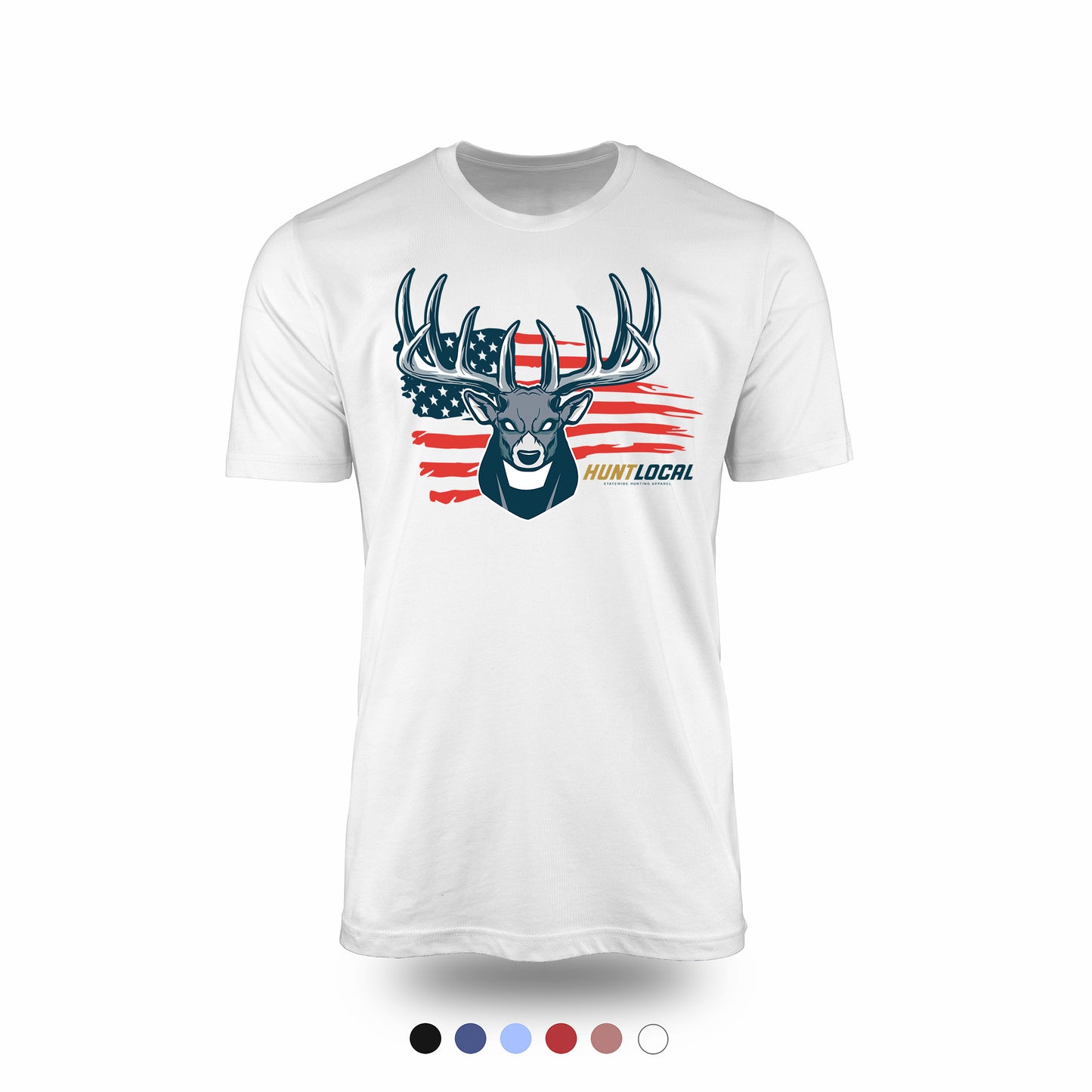 USA - Patriot Buck Distressed Tee
