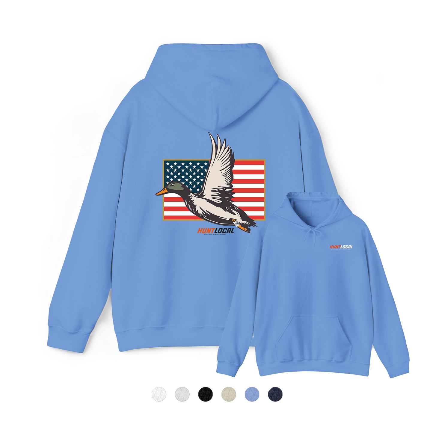 USA - Patriot Waterfowl Hoodie (back)