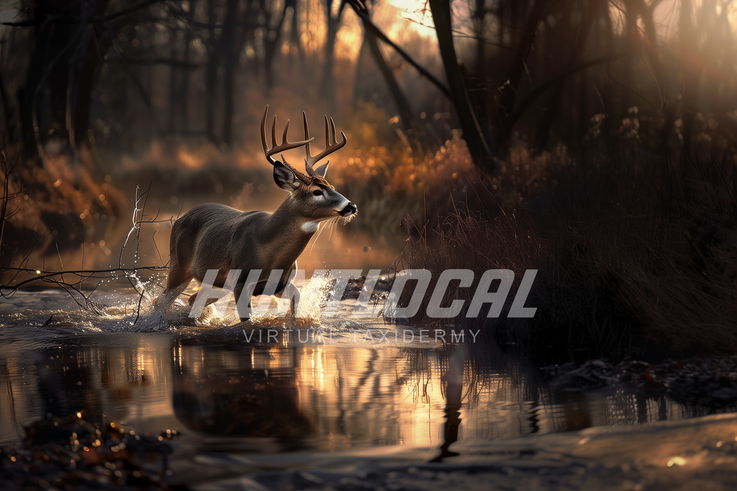 Scene 12 - Whitetail Custom Art