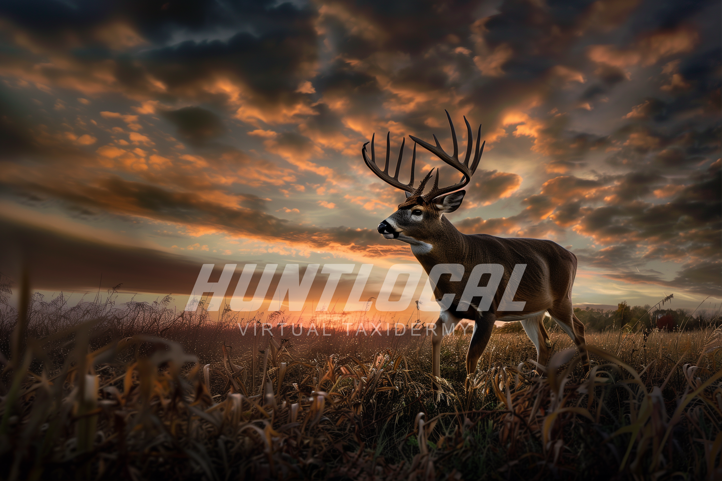 Scene 17 - Whitetail Custom Art