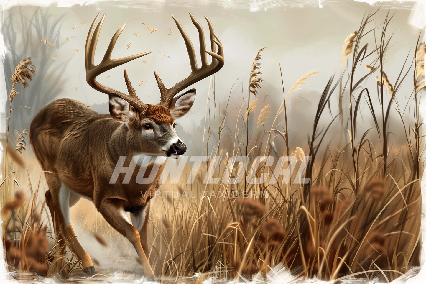 Scene 05 - Whitetail Custom Art