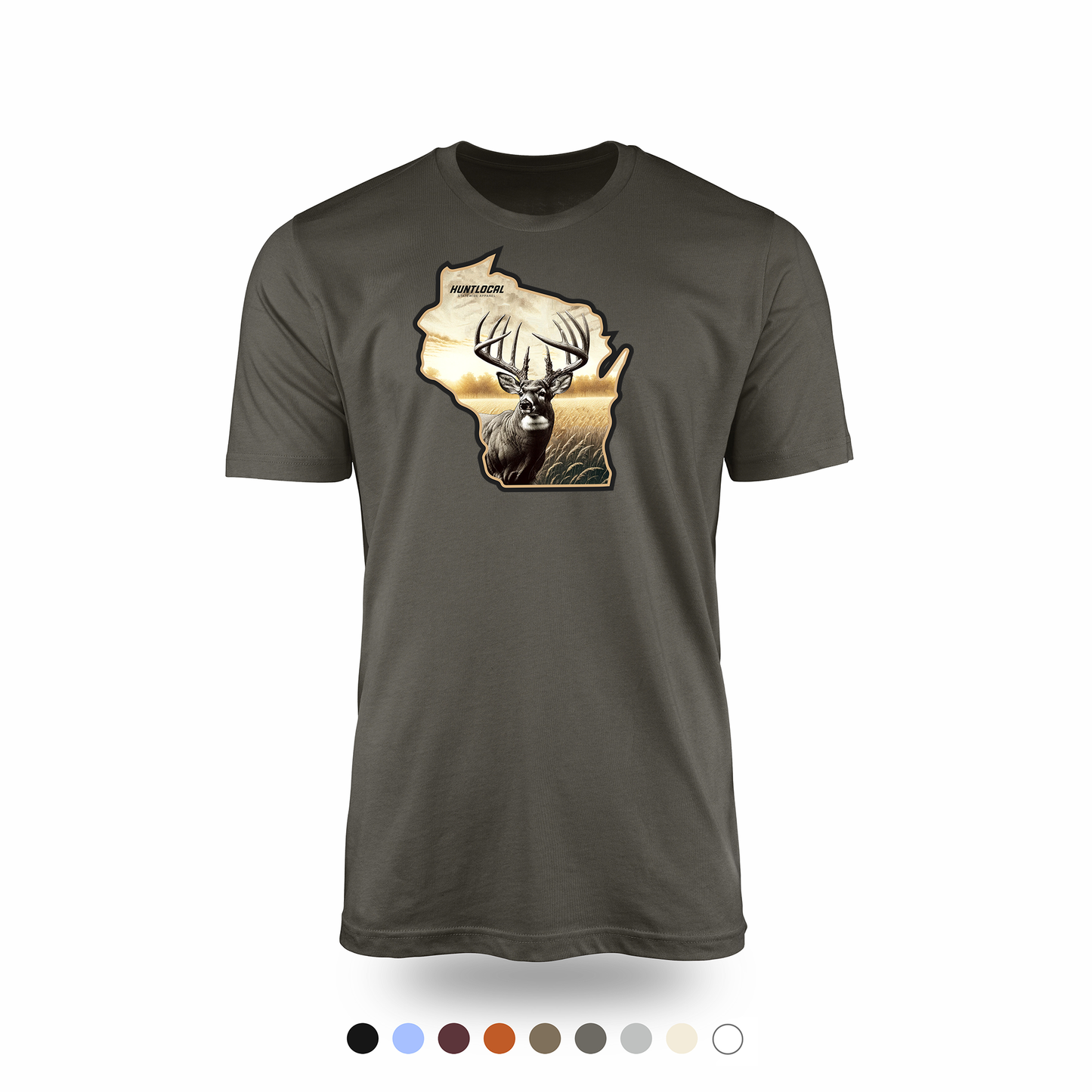 Wisconsin - Whitetail Buck Tee