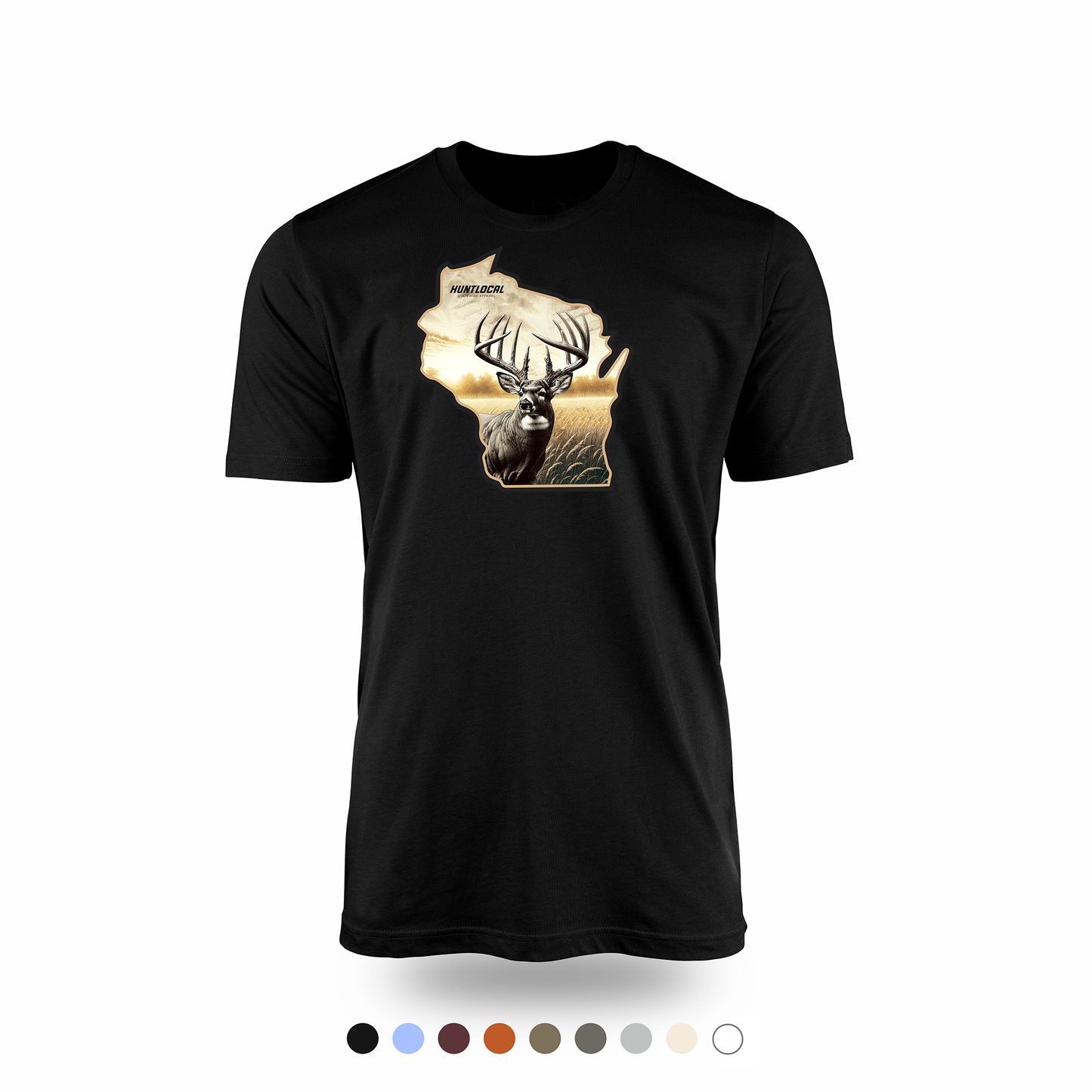 Wisconsin - Whitetail Buck Tee