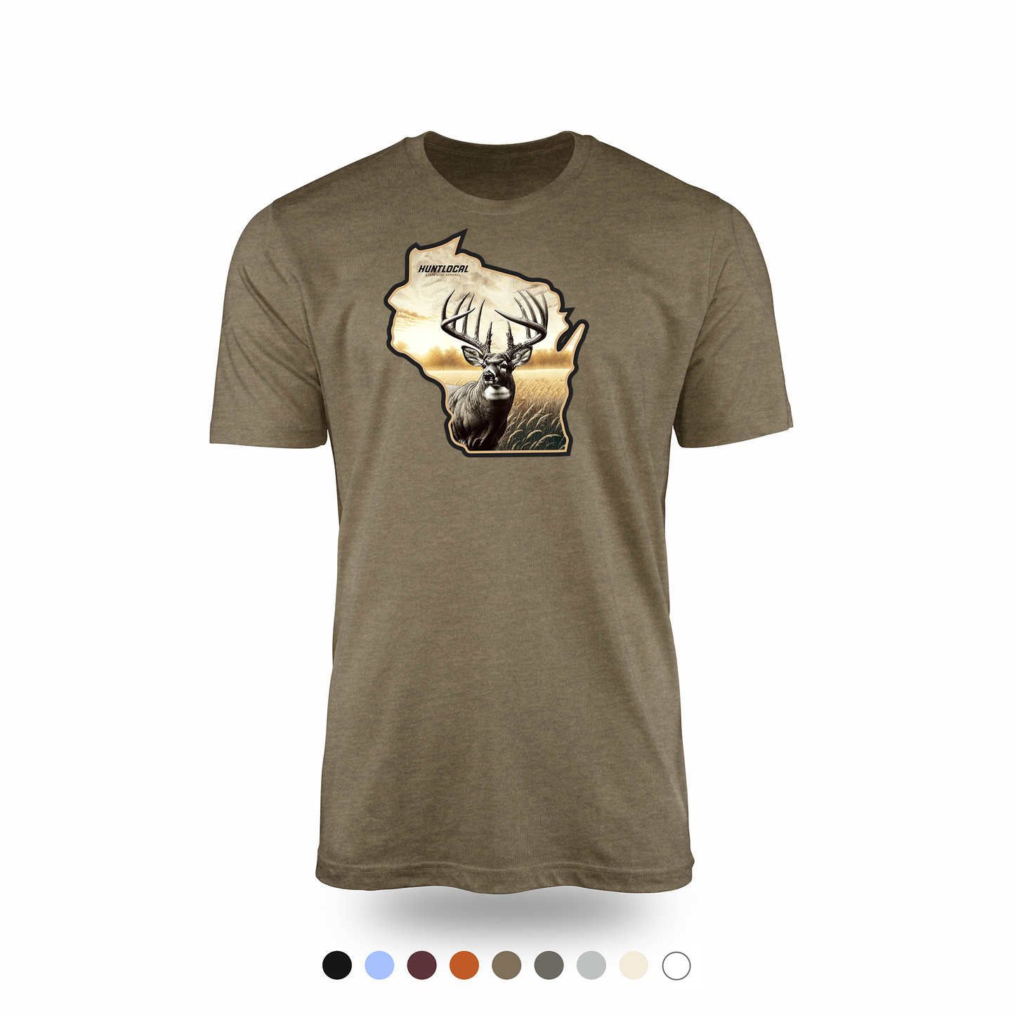 Wisconsin - Whitetail Buck Tee