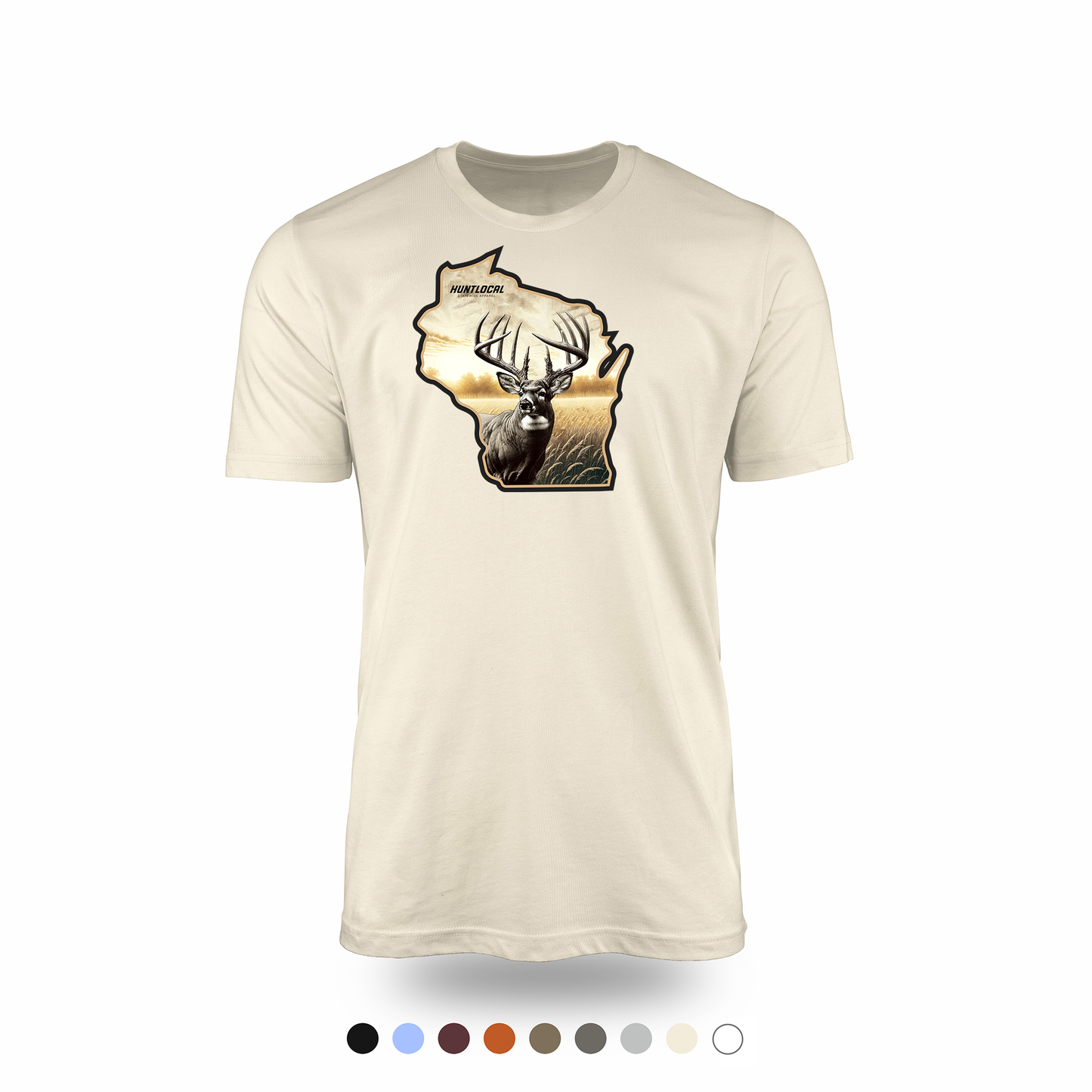 Wisconsin - Whitetail Buck Tee