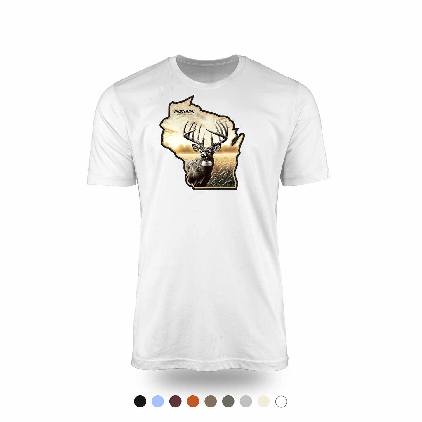 Wisconsin - Whitetail Buck Tee