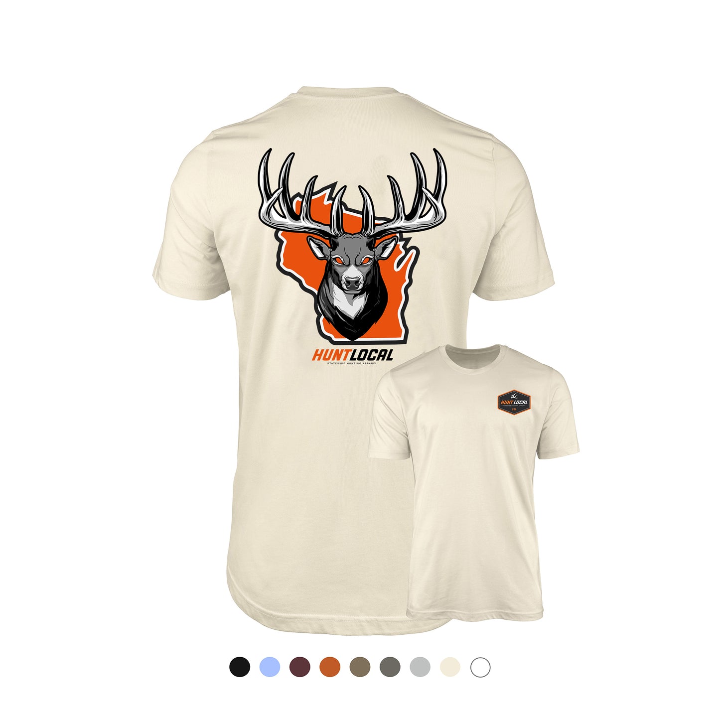 Wisconsin - Alpha Buck Tee