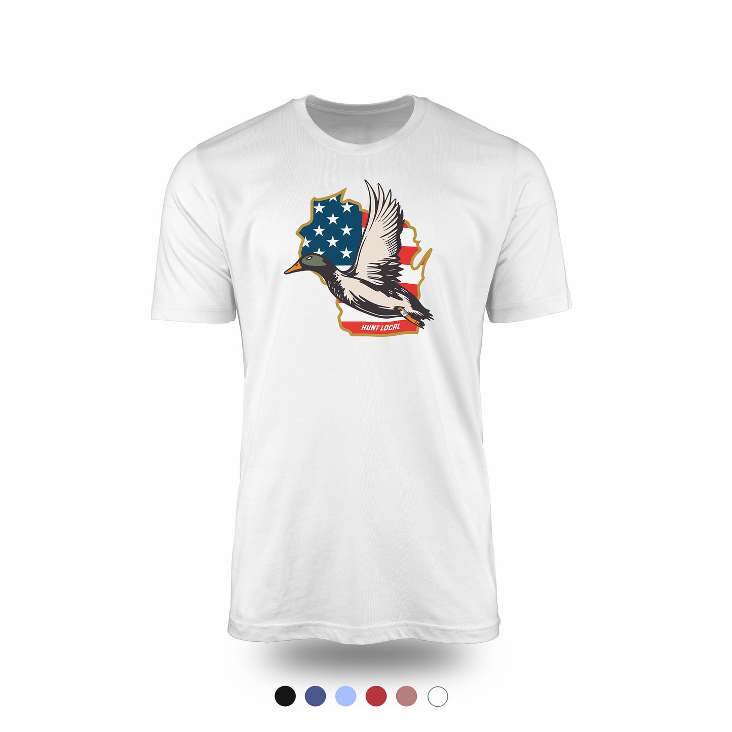 Wisconsin - USA Waterfowl Tee