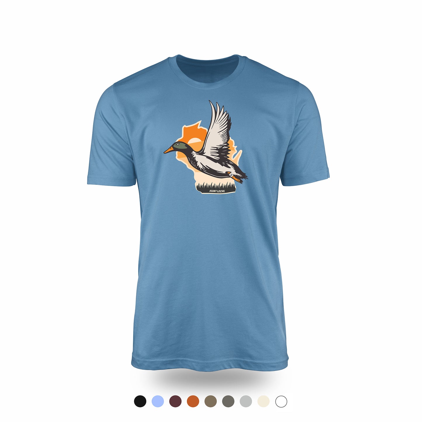 Wisconsin - Waterfowl Front Tee