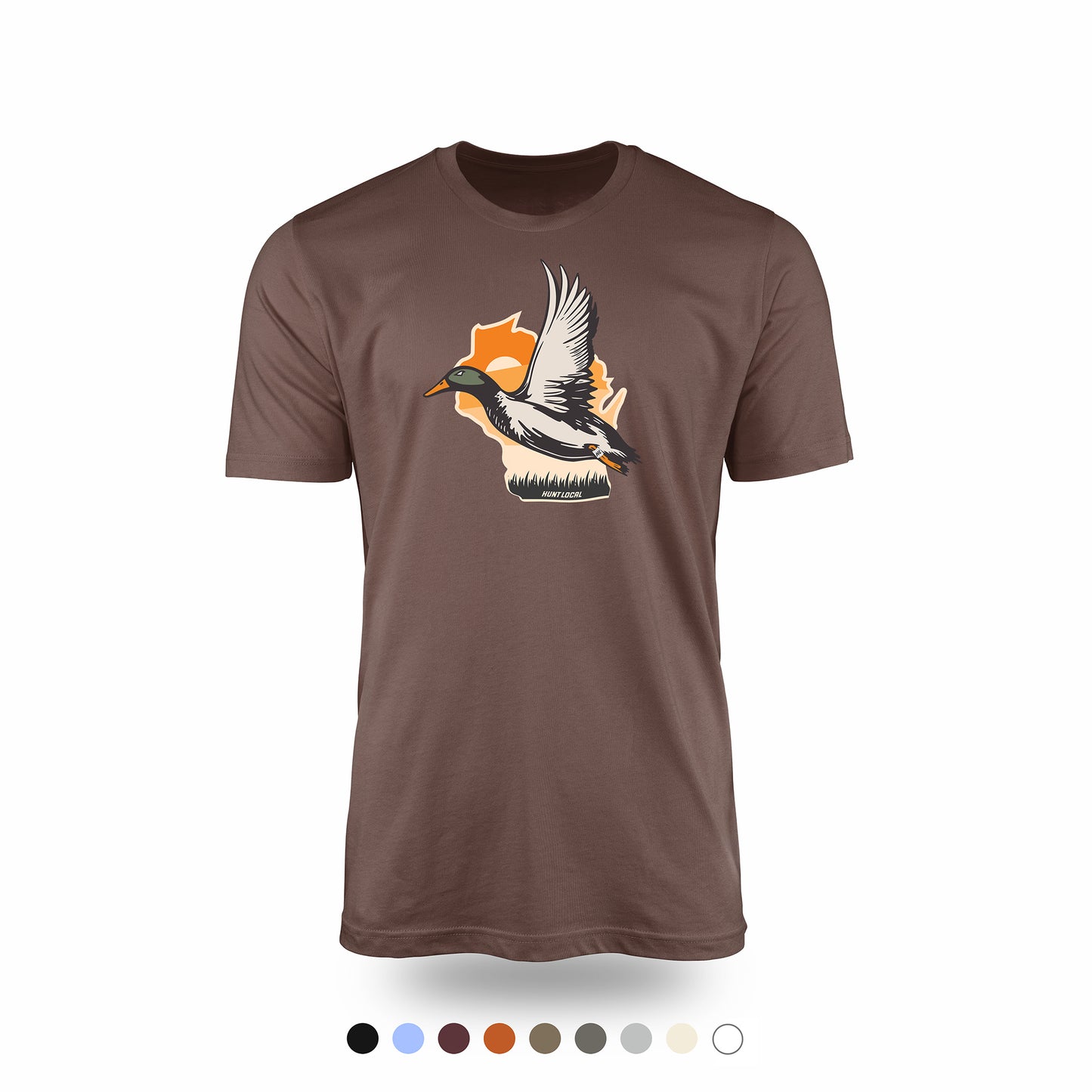Wisconsin - Waterfowl Front Tee