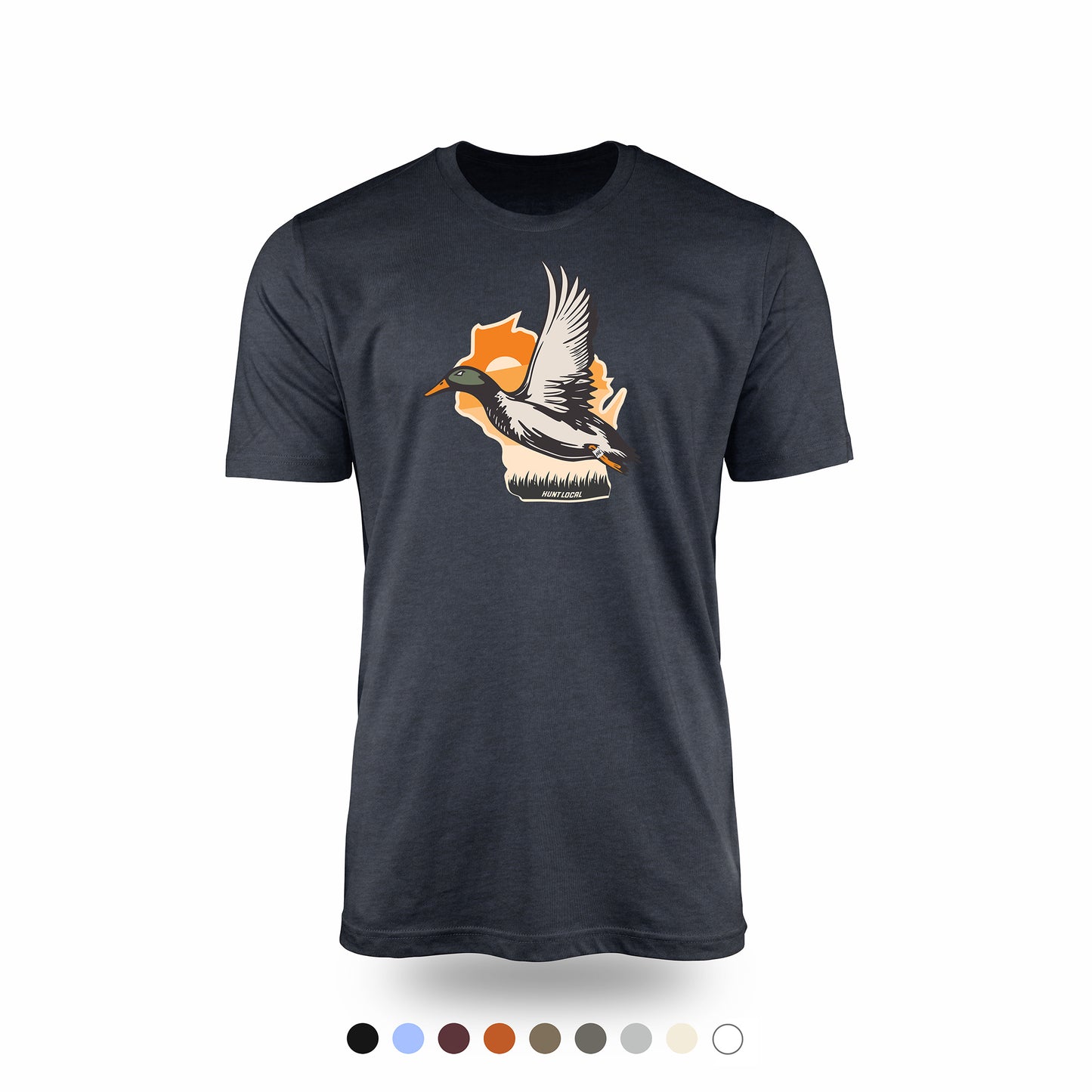 Wisconsin - Waterfowl Front Tee