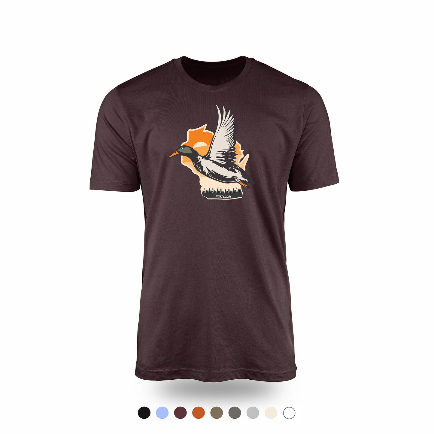 Wisconsin - Waterfowl Front Tee