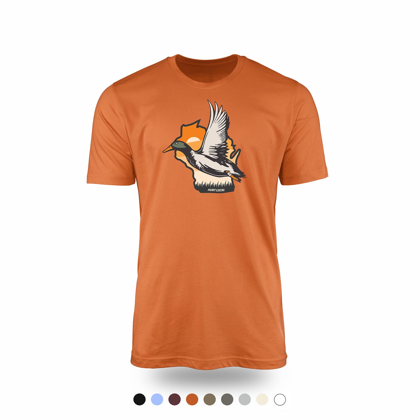 Wisconsin - Waterfowl Front Tee