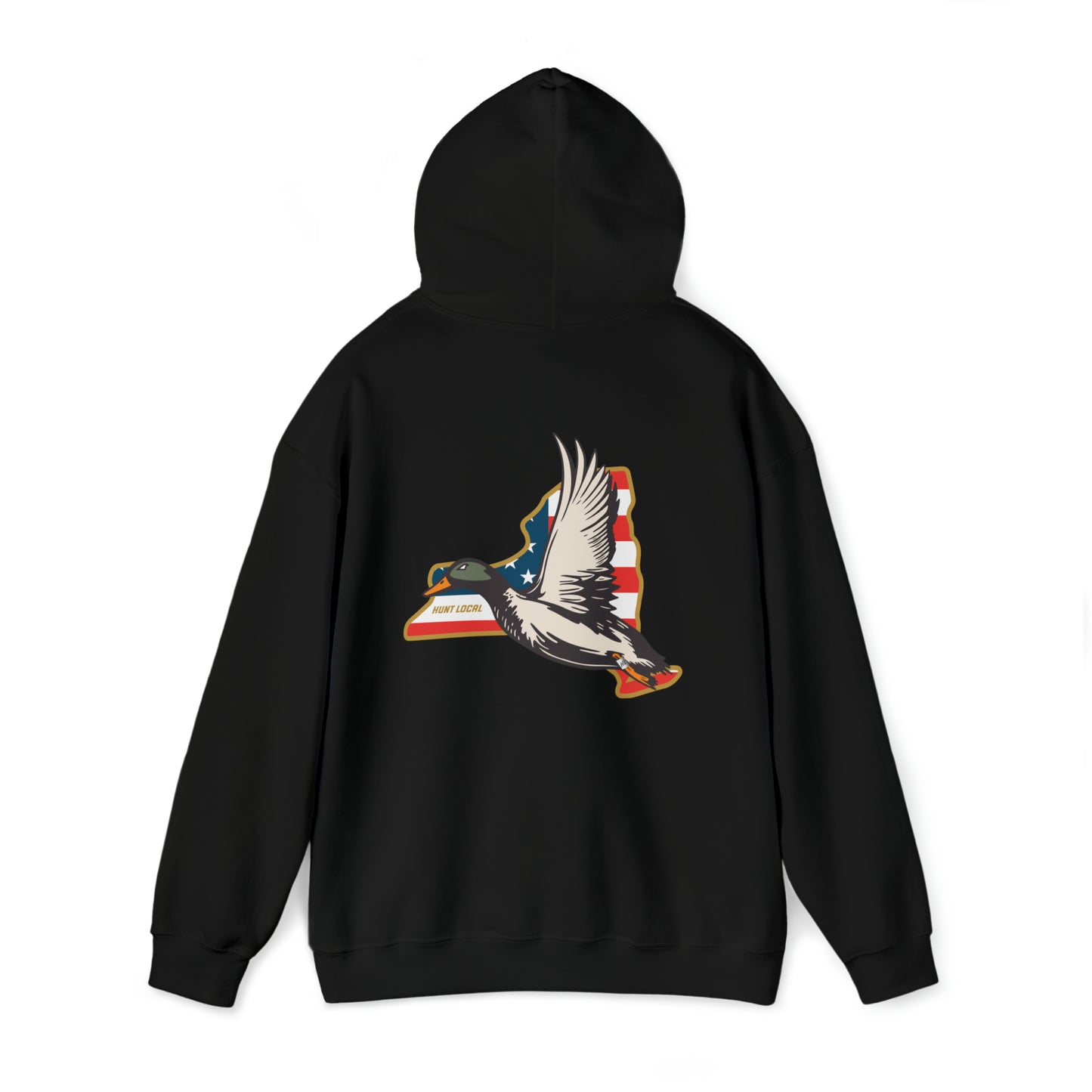 New York - USA Waterfowl Hoodie (back)