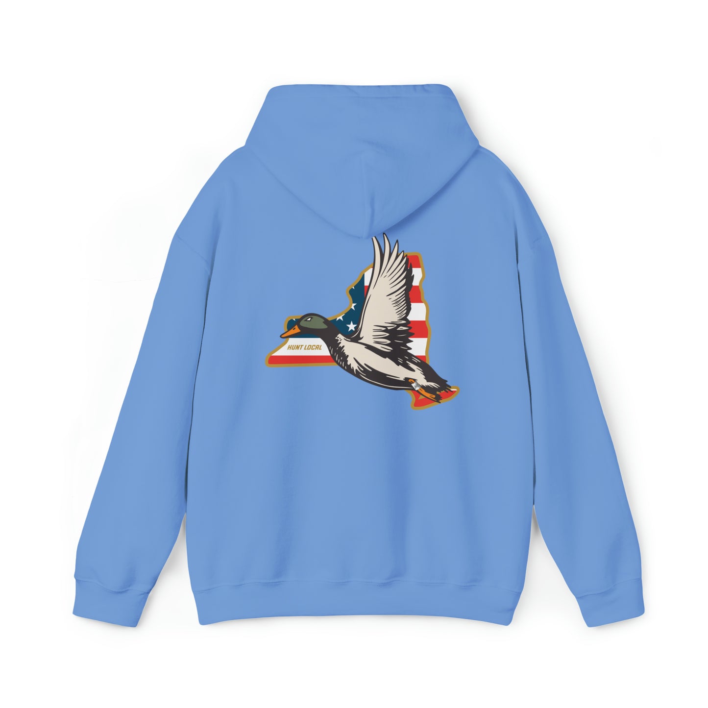 New York - USA Waterfowl Hoodie (back)