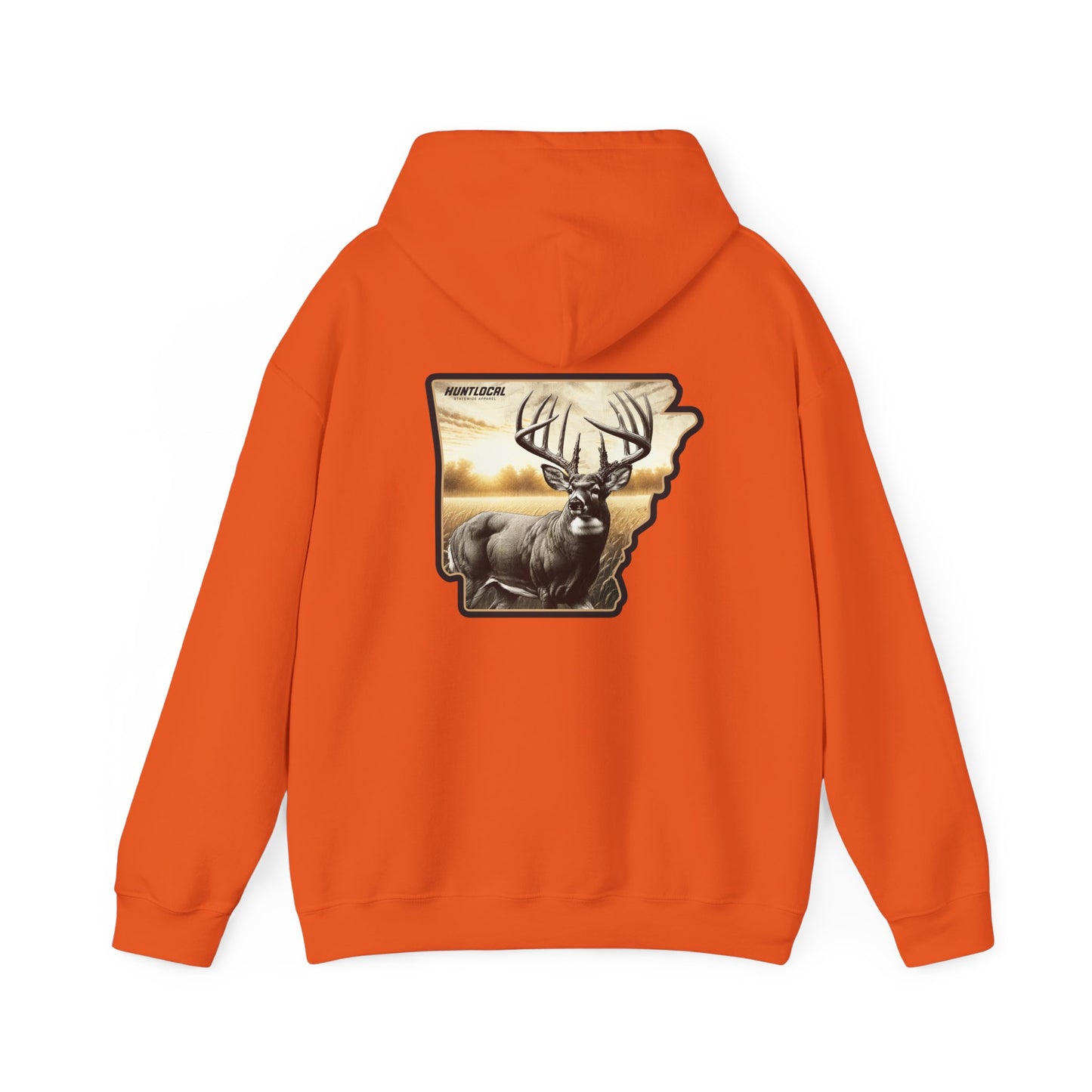 Arkansas - Whitetail Buck Hoodie (back)