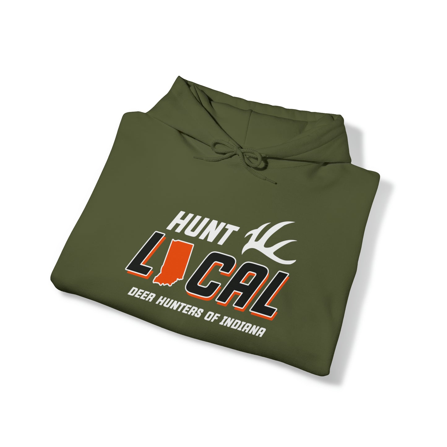 Indiana - Hunt Local Buck Hoodie