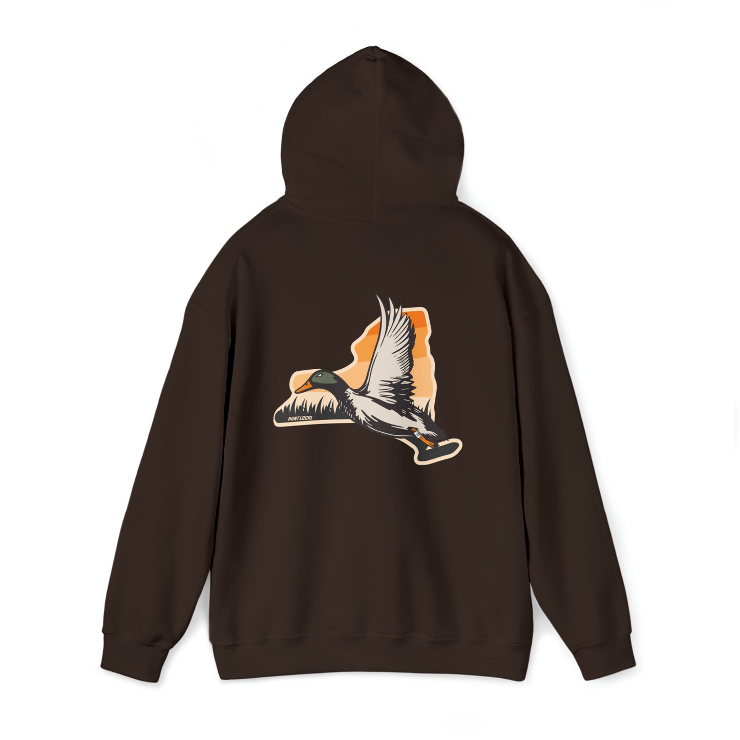 New York - Sunset Waterfowl Hoodie (back)