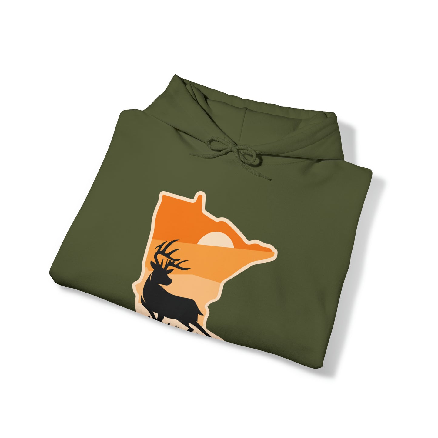 Minnesota - Sunset Buck Hoodie