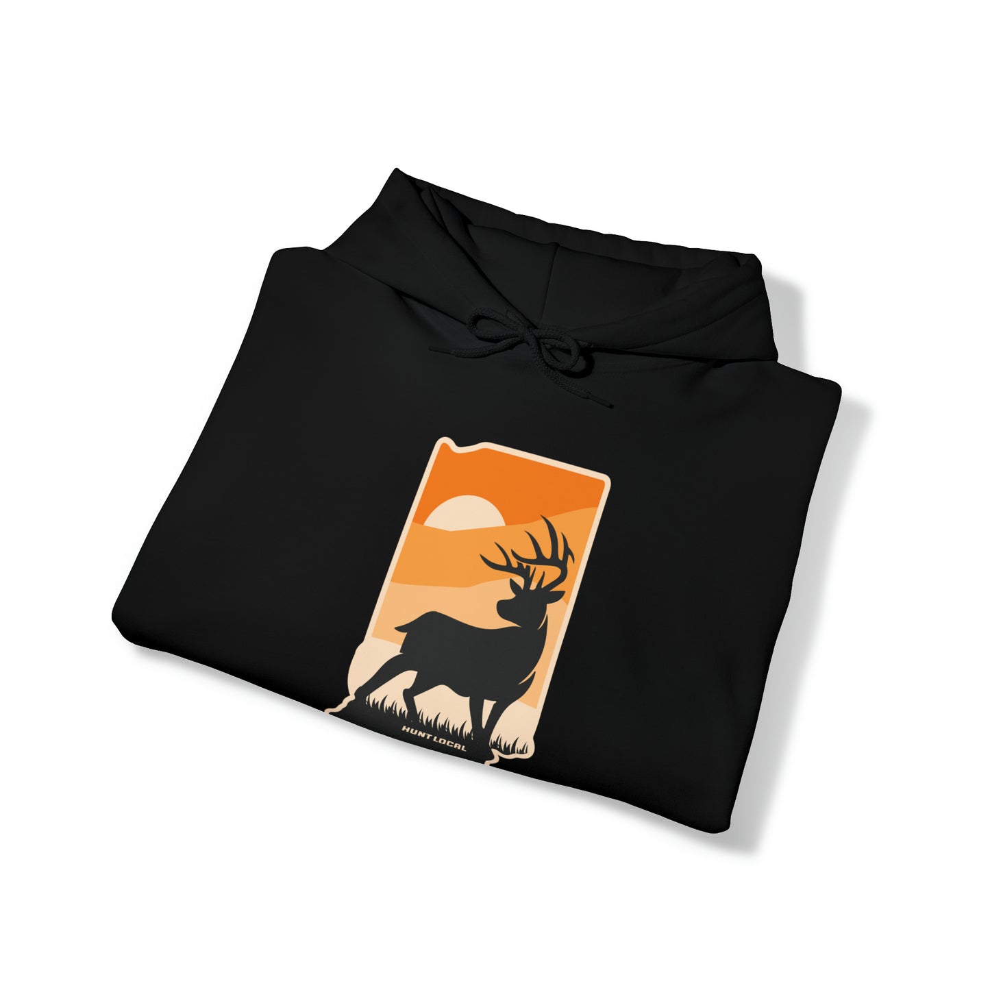 Indiana - Sunset Buck Hoodie