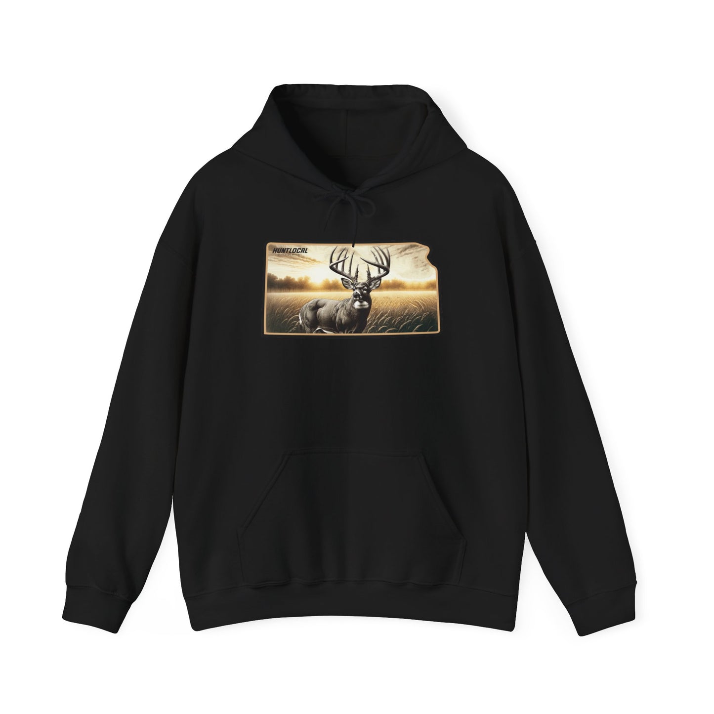 Kansas - Whitetail Buck Hoodie