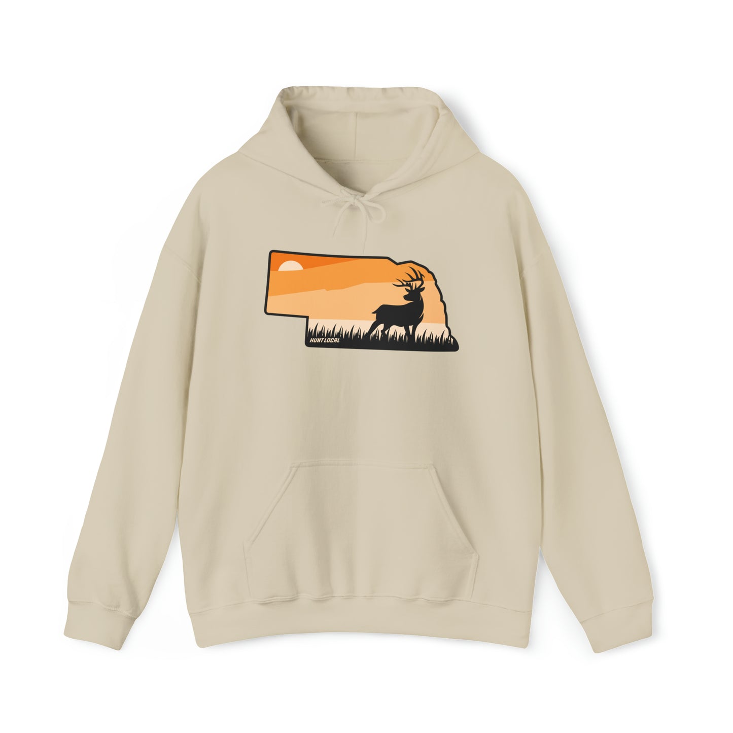 Nebraska - Sunset Buck Hoodie