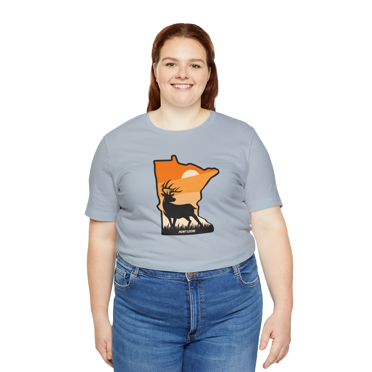 Minnesota - Sunset Buck Front Tee