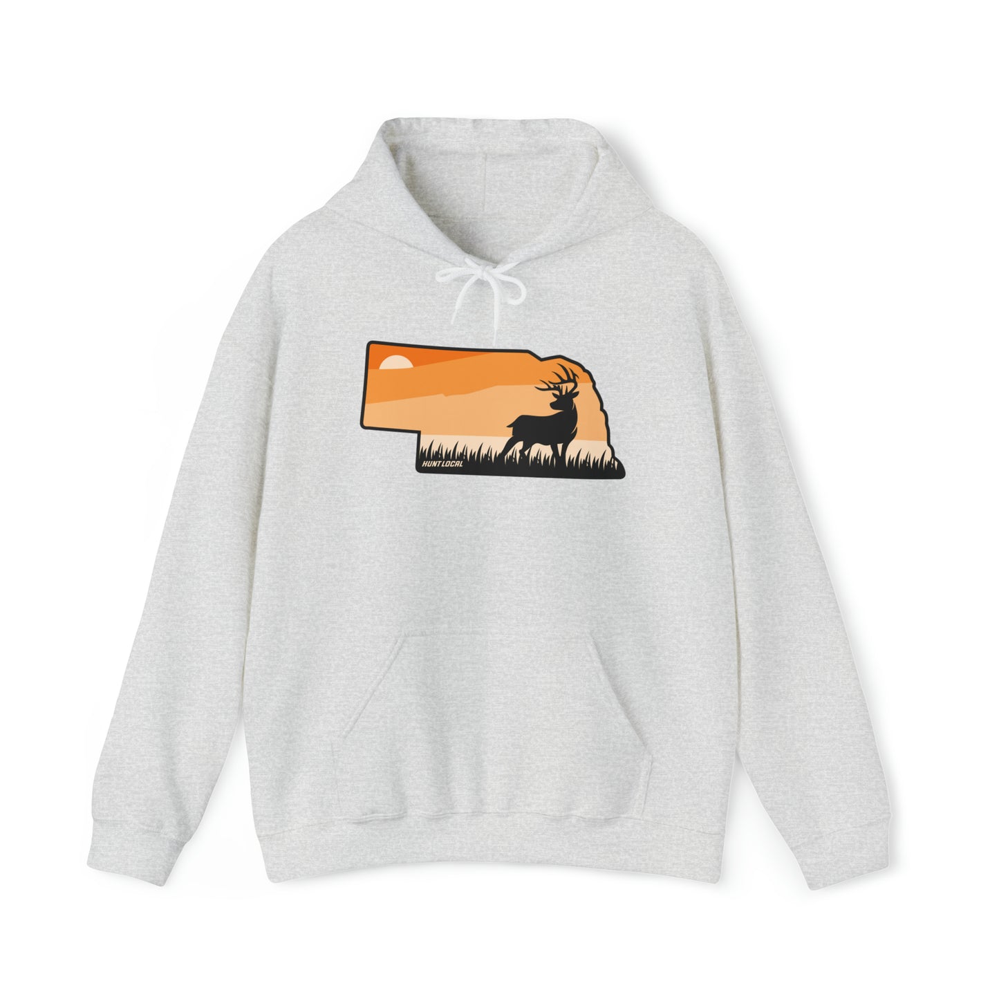 Nebraska - Sunset Buck Hoodie