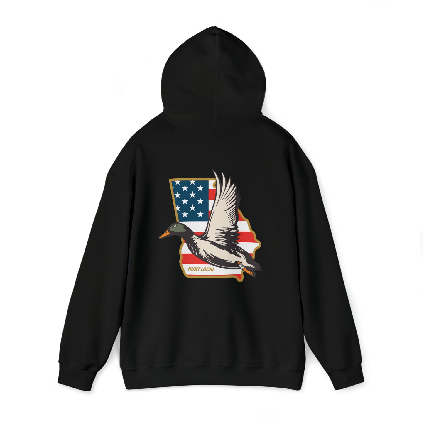 Georgia - USA Waterfowl Hoodie (back)