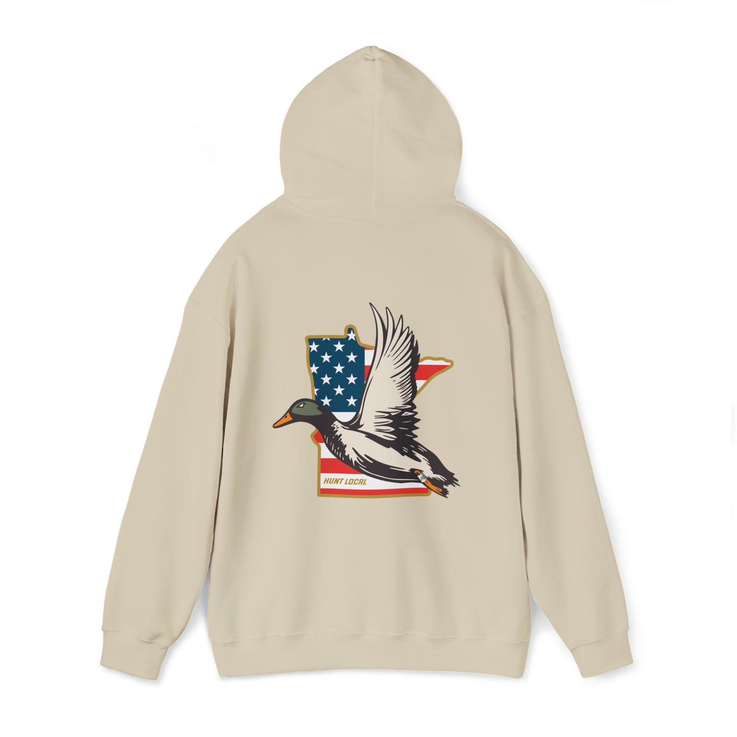 Minnesota - USA Waterfowl Hoodie (back)